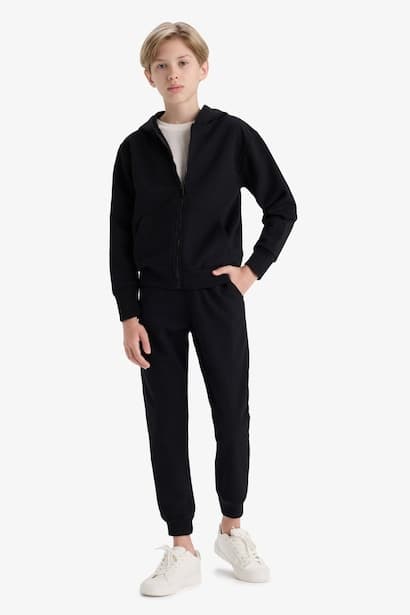 Boy Elastic Waist Jogger Sweatpants (3)