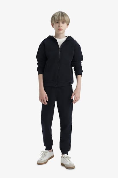 Boy Elastic Waist Jogger Sweatpants Trousers (٣)