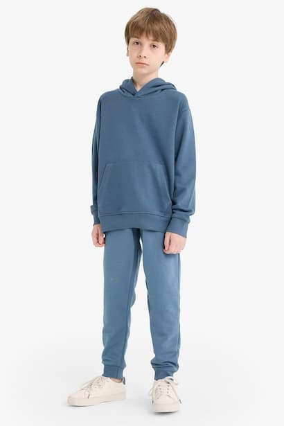 Boy Elastic Waist Jogger Sweatpants Trousers