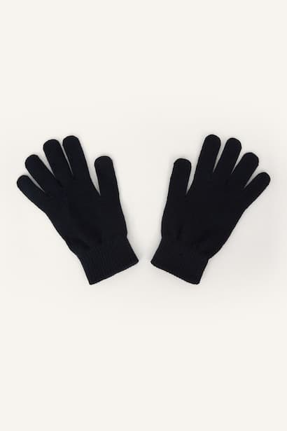 Man, Knitted Gloves