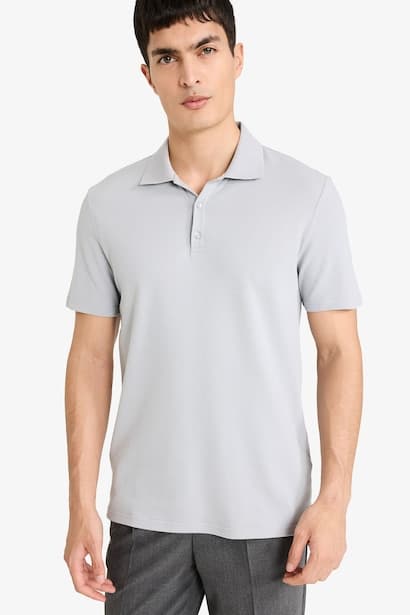 Slim Fit Short Sleeve Polo T-Shirt
