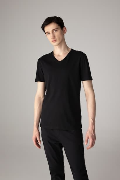 Slim Fit Short Sleeve T-Shirt (٣)