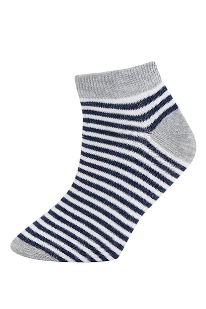 Boys Cotton 5 Pack Short Socks (٤)