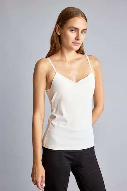 Regular Fit Cotton Tank Top Tank Top & Crop Top (٣)