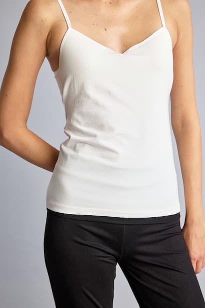 Regular Fit Cotton Tank Top Tank Top & Crop Top (٤)