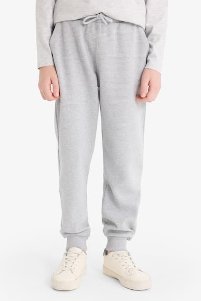Boy Elastic Waist Jogger Sweatpants Trousers (٤)