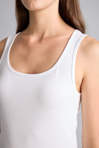 Regular Fit Cotton Tank Top Tank Top & Crop Top (٤)