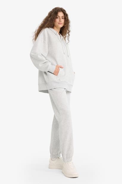 jogger Thick Sweatshirt Fabric Trousers (3)