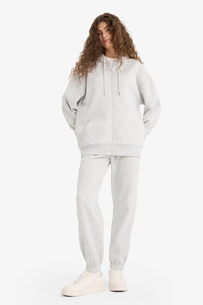 jogger Thick Sweatshirt Fabric Trousers (4)
