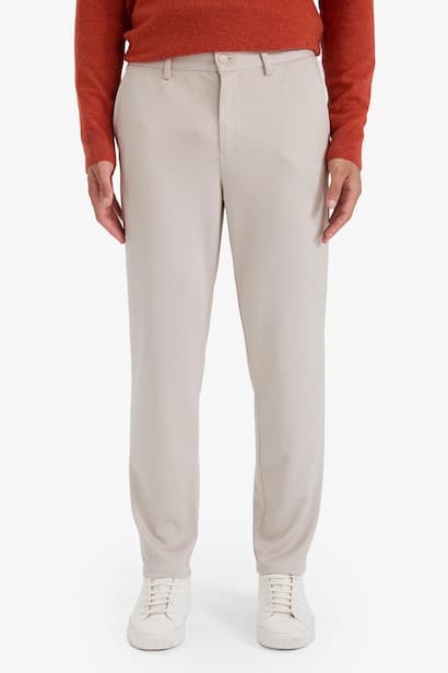Tailored Fit Straight Leg Trousers (4)