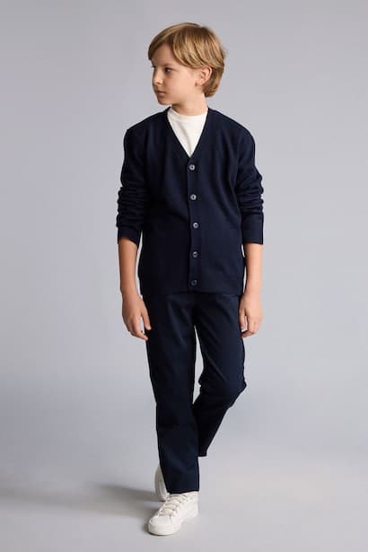 Boy Gabardine Pants Trousers