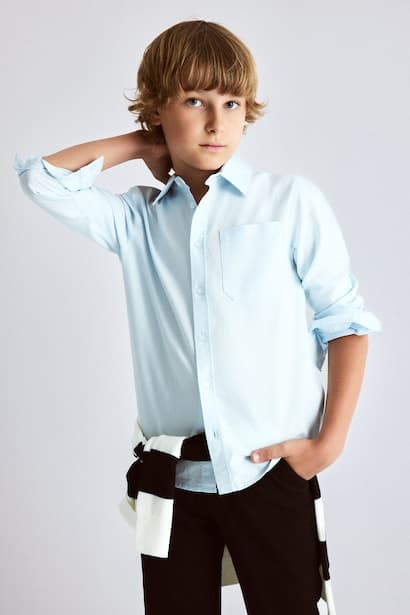 Boy Oxford Long Sleeve Shirt