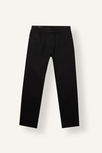 Regular Fit Normal Waist Straight Leg Jeans Denims