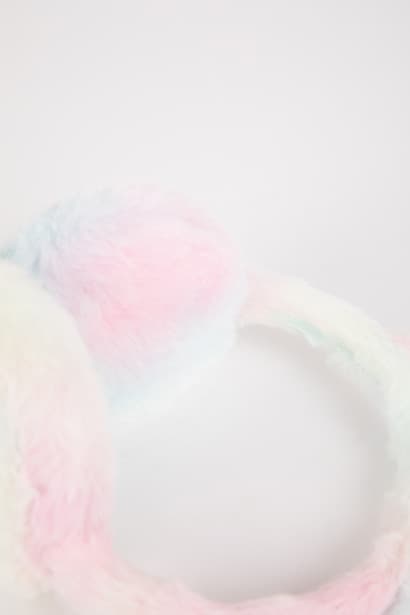 Girl Plush Headphones Beret (٤)