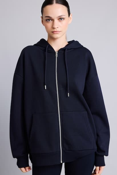 Oversize Fit Thick Fabric Cotton Hoodie