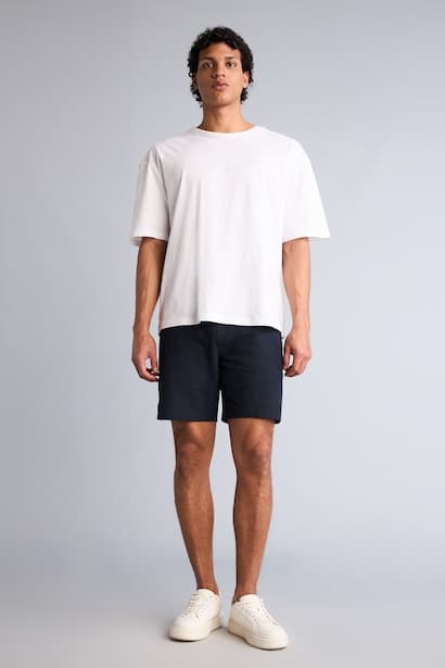 Slim Fit Super Skinny Hem Shorts