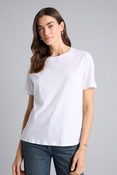 Regular Fit Crew Neck Basic Short Sleeve T-Shirt (3)