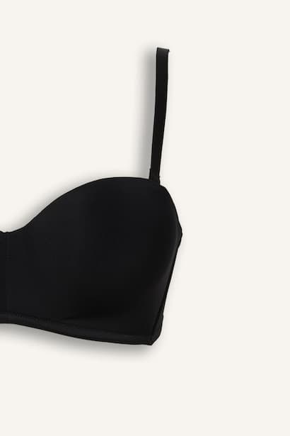 Underwired Half-Padded Microfiber-Covered Bra Underwear (٣)