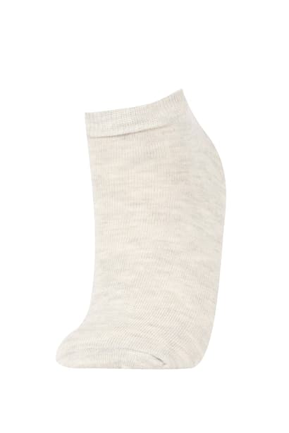 Women 5 Pack Cotton Booties Socks Bobby Socks (٣)