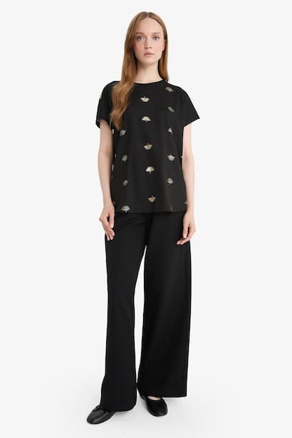 Wide Leg Trousers Modest