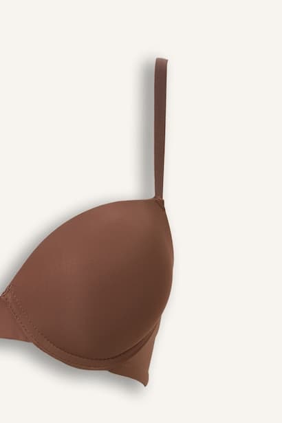 Underwired Half-Padded Bra T-Shirt Underwear (٣)
