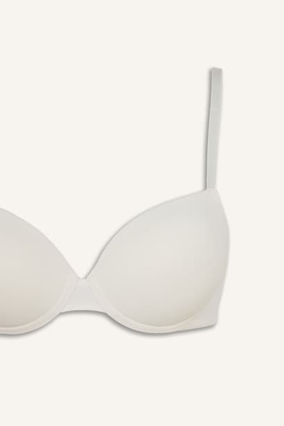 Underwired Half-Padded Push-Up Bra Underwear (٣)