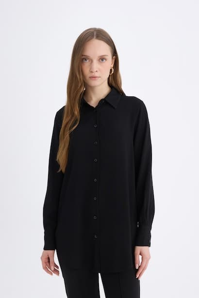 Regular Fit Long Sleeve Tunic Modest (٣)