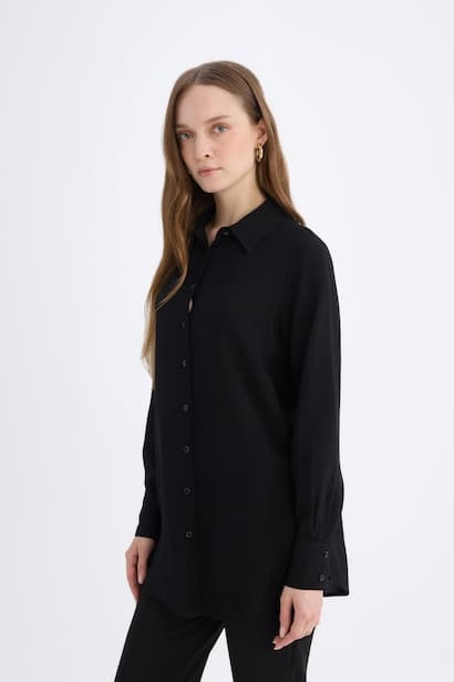 Regular Fit Long Sleeve Tunic Modest (٤)