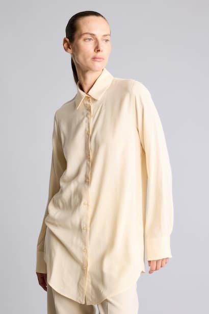 Woman Regular Fit Basic Long Sleeve Shirt (3)