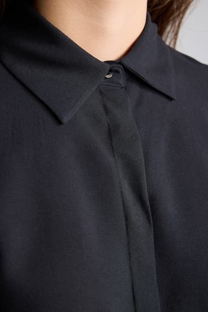 Regular Fit Shirt Collar Long Sleeve Shirt (٤)