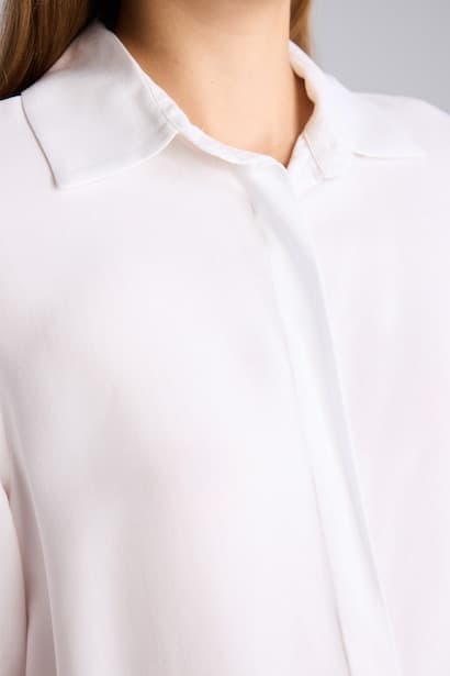 Regular Fit Shirt Collar Long Sleeve Shirt (٤)