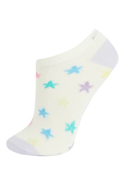 Girl 3-pack Cotton Booties Socks (٣)