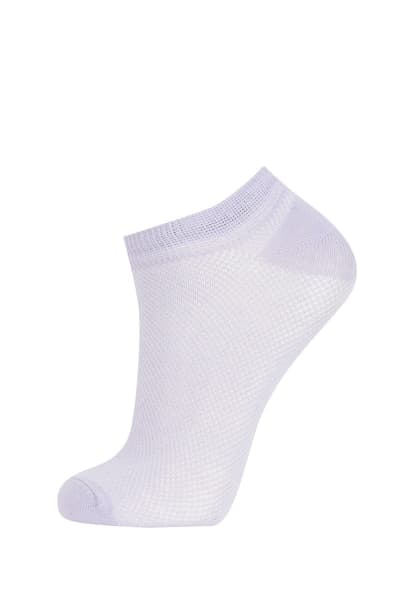 Girls 5 Pack Cotton Booties Socks (٤)