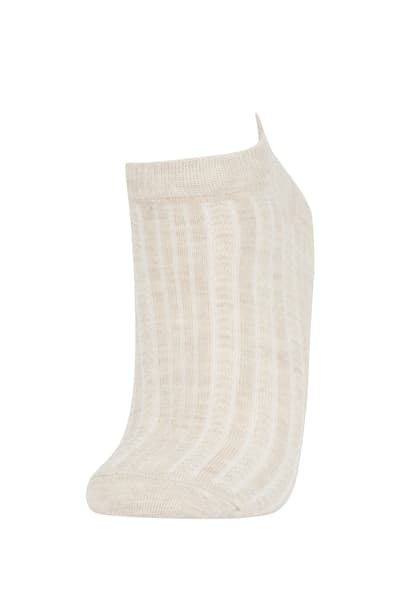 5 Piece Cotton Short Socks Bobby Socks (٤)