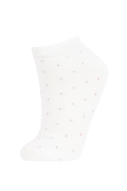 Women 3 Pack Cotton Booties Socks Bobby Socks (٤)