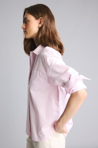 Oversize Oxford Shirt (٤)