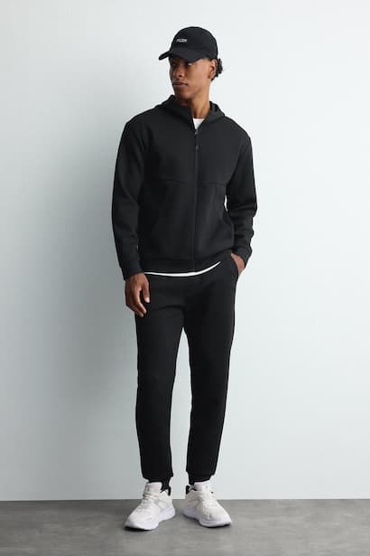 Slim Fit Ultra Soft Scuba Jogger Sweatpants Trousers
