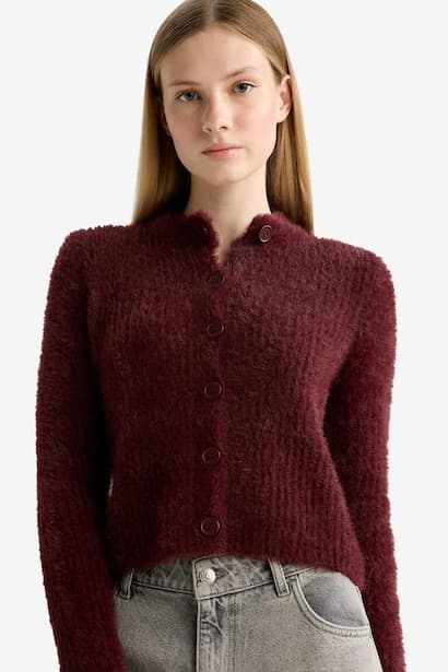 Slim Fit Knitwear Cardigan