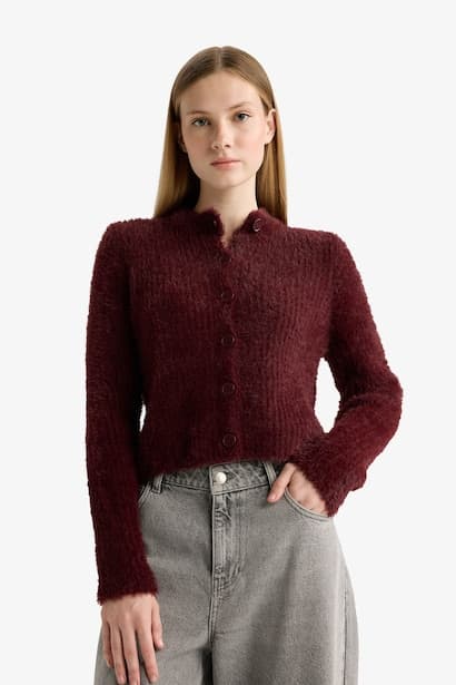 Slim Fit Knitwear Cardigan (٣)