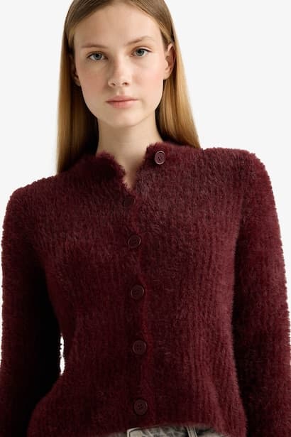 Slim Fit Knitwear Cardigan (٤)