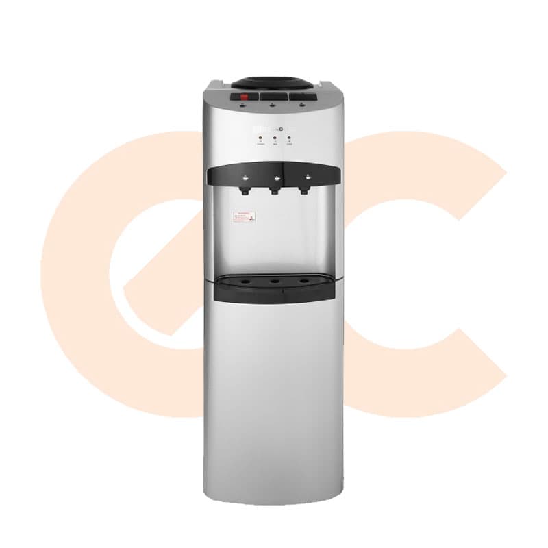 Grand Pro Water Dispenser 3 Faucet With Cabinet Silver Model WDS-320C