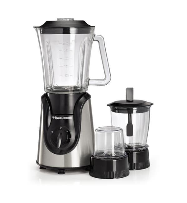 BLACK and DECKER Blender 600 Watt 1.5 Liter Grinder and chopper BX600G