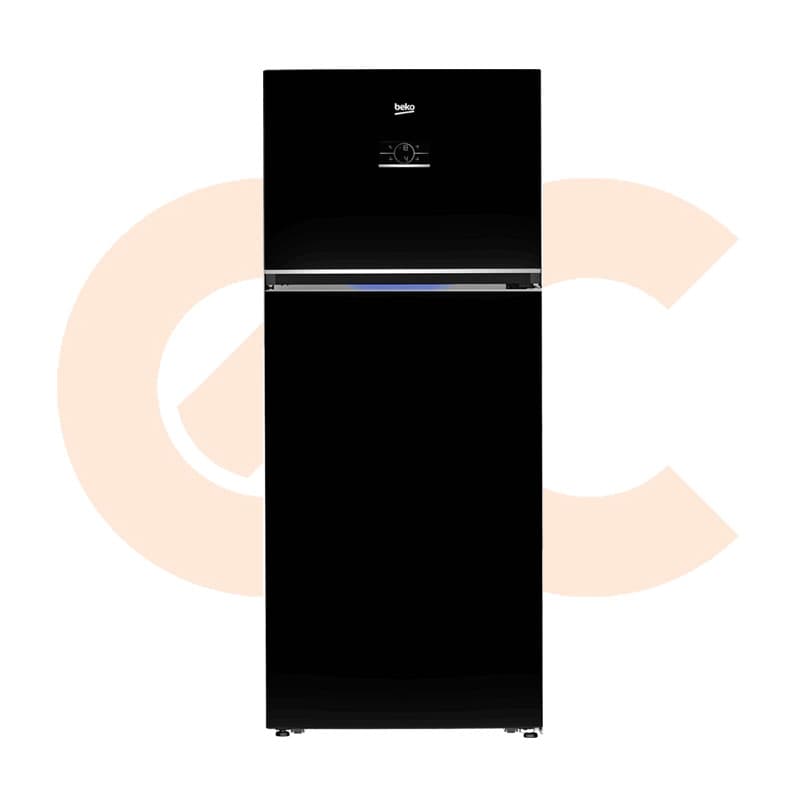 Refrigerator BEKO  557 liter Free Stand Inverter Digital  2 Doors Black Model B3RDNE590ZB