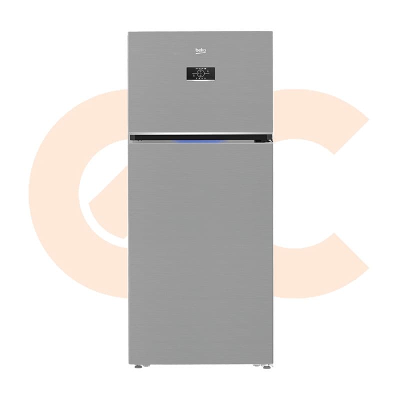 Refrigerator BEKO  557 liter Free Stand Inverter Digital  2 Doors Stainless Model B3RDNE590ZXB
