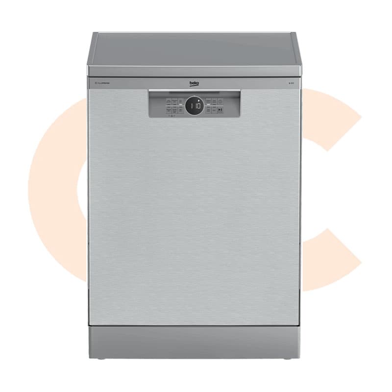 Dishwasher Beko  60 Cm 15 Set 6 Programs Silver Inverter Model BDFN26520XQ
