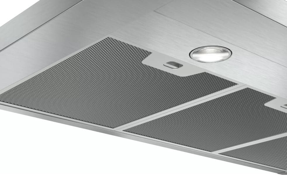 Bosch Wall Mounted Hood with Chimney 90 cm Silver – DWP94CC50T (٣)