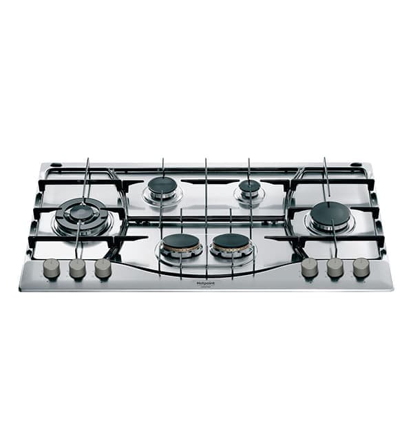 Built-In Hob Ariston Gas  6 Gas Burners – Stainless Steel – PHN 962 TS/IX/A