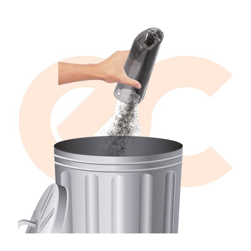 مكنسة هوفر لاسلكية 11.1 فولت لون رمادي × احمر -HH710T011 (٨)