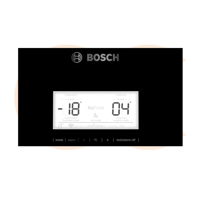 Refrigerator BOSCH  505 liter Combi Digital  2 Doors Black Model KGN56LB3E9 (٣)