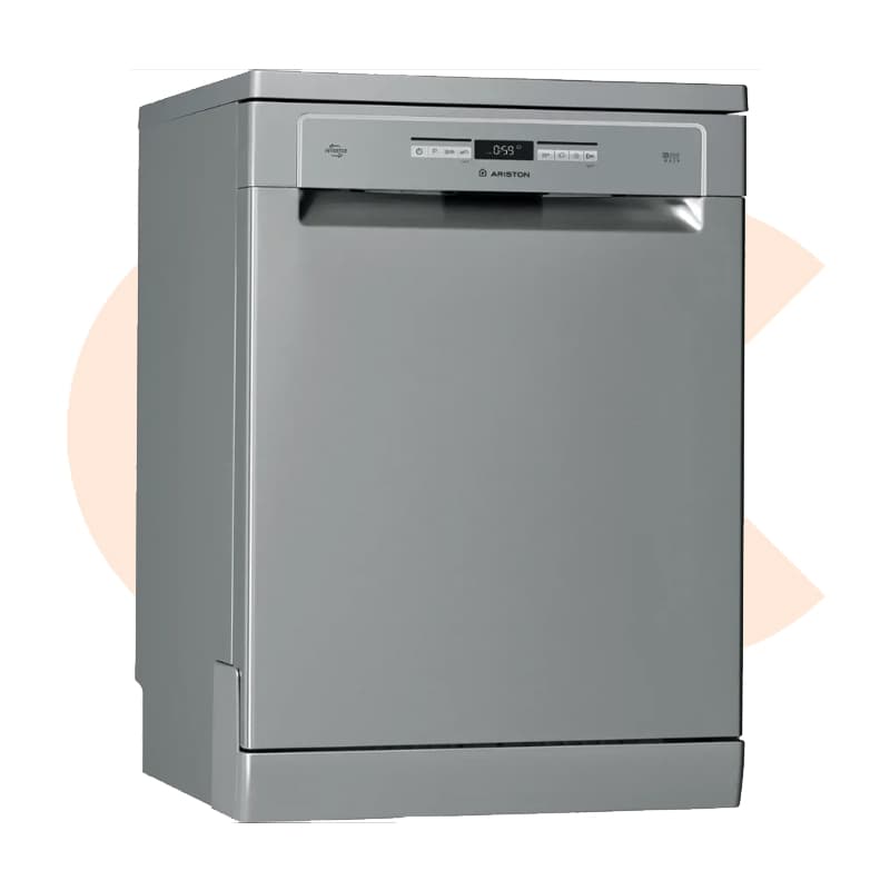 Dishwasher Ariston Freestanding , 15Place Settings, 9 Programs Inverter Digital Silver – LFO3P31WLX